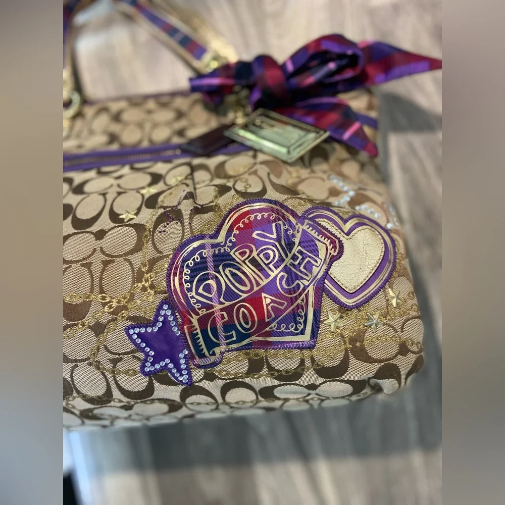 Coach Poppy Beautiful HTF! RARE! - Picture 2 of 16